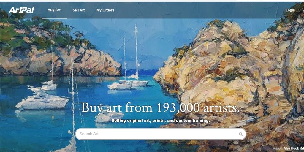 Selling Art Online