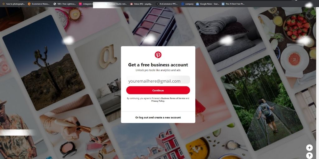 Pinterest for business