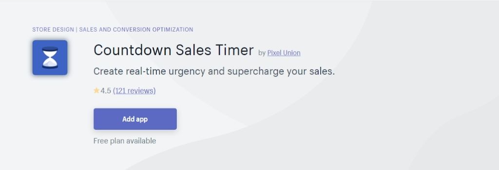 countdown sales timer
