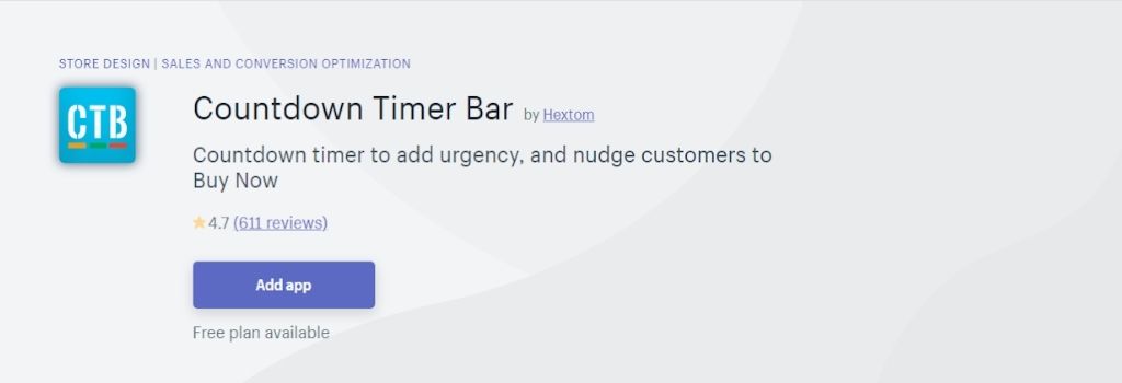 countdown timer bar