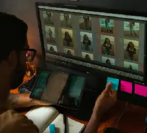 Photoshop tool for photo retouching service