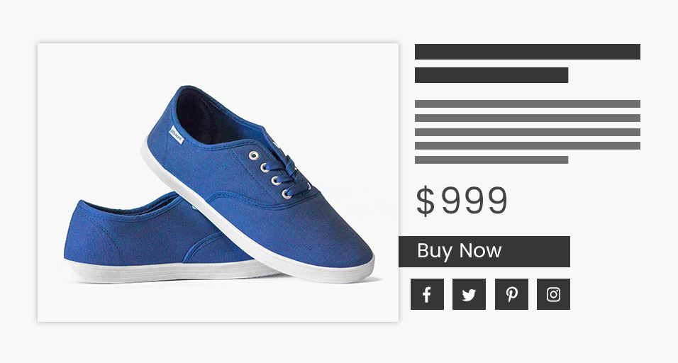 Present Shoes on Your Online Fashion Store