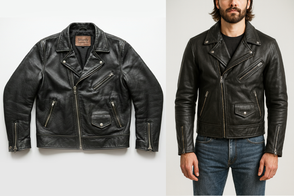 flatlay to on-model,