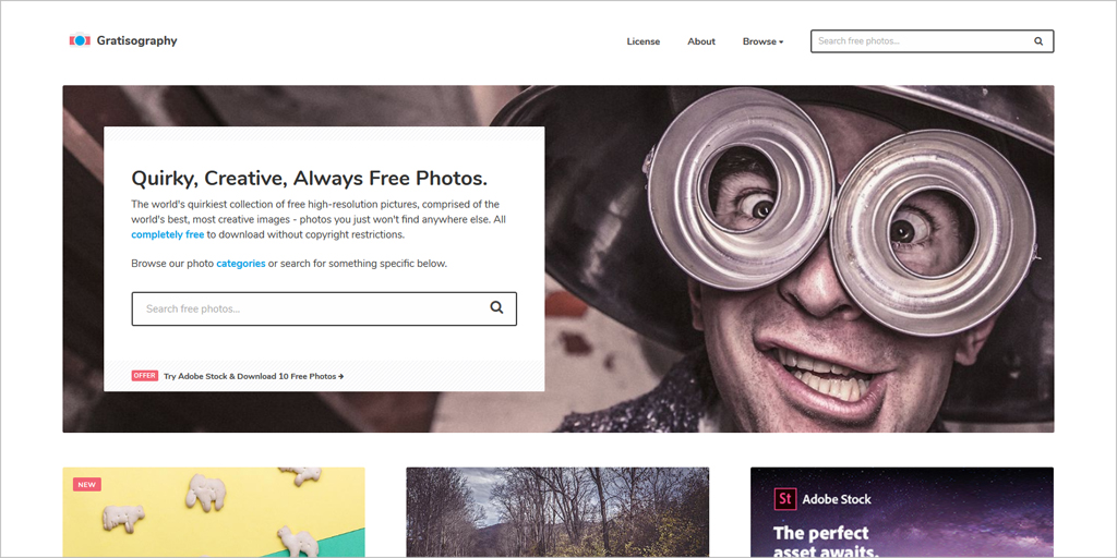 free stock photo website - gratisography