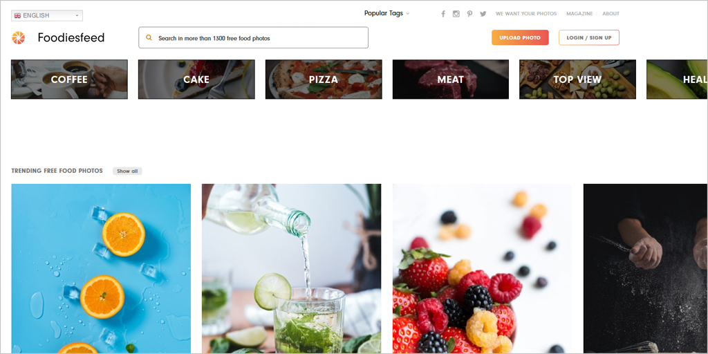 free stock photos website - foodiesfeed
