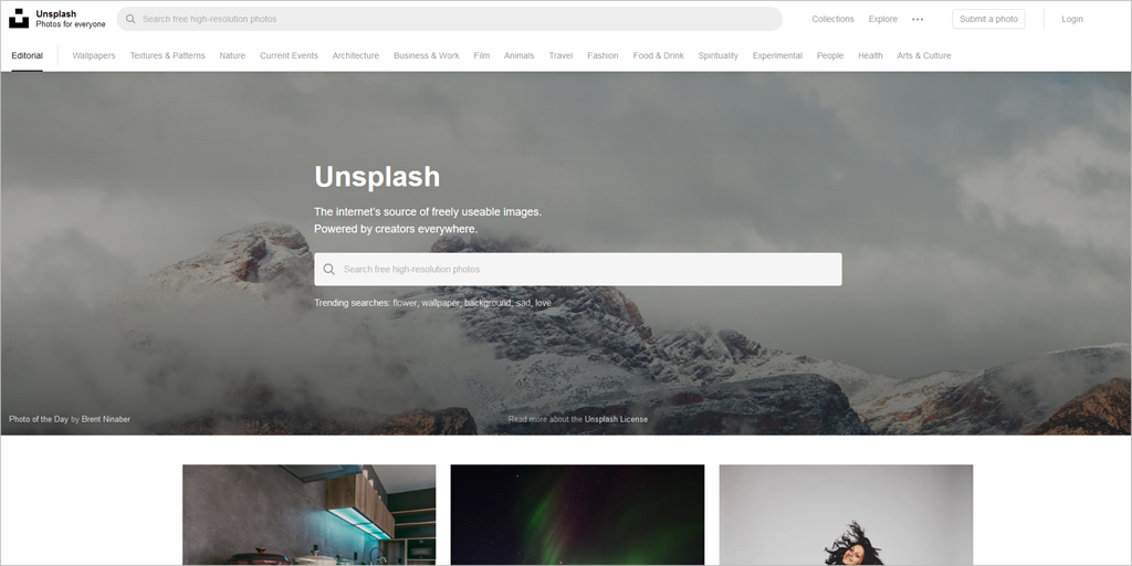 free stock pictures website - unsplash