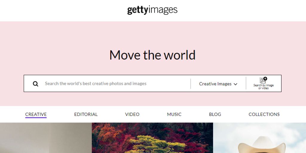 getty images to sell photos online