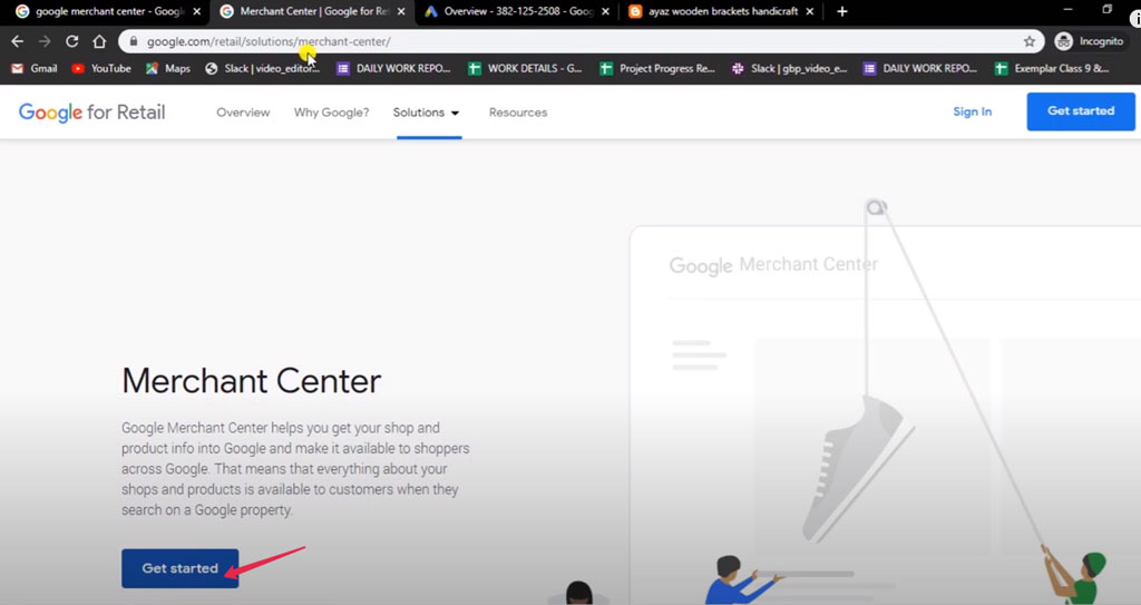 Google Marchant Center