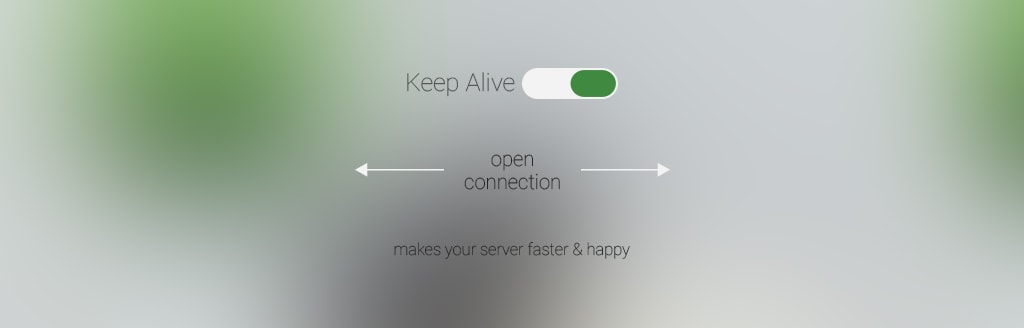 Enable HTTP keep-alive response headers