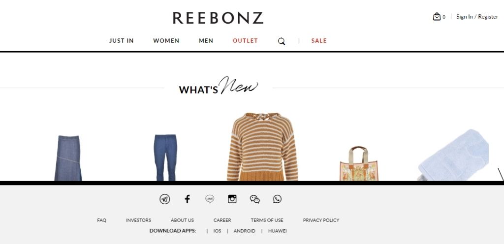 Online shopping sites in Singapore