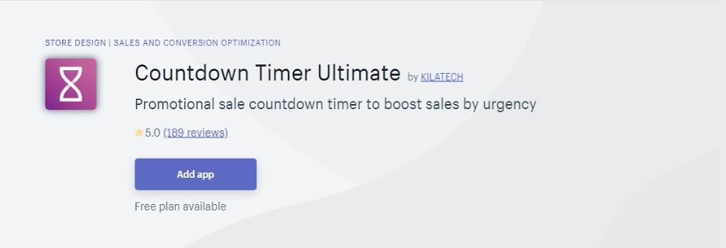 sales Countdown timer ultimate
