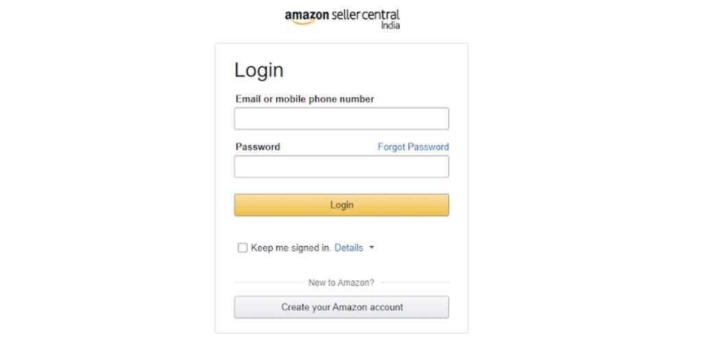 sign up page