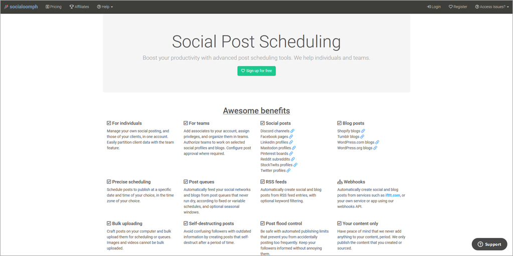 socialoomph