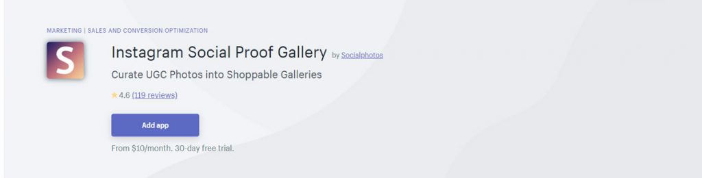 Top shopify apps 2020 Social Photos