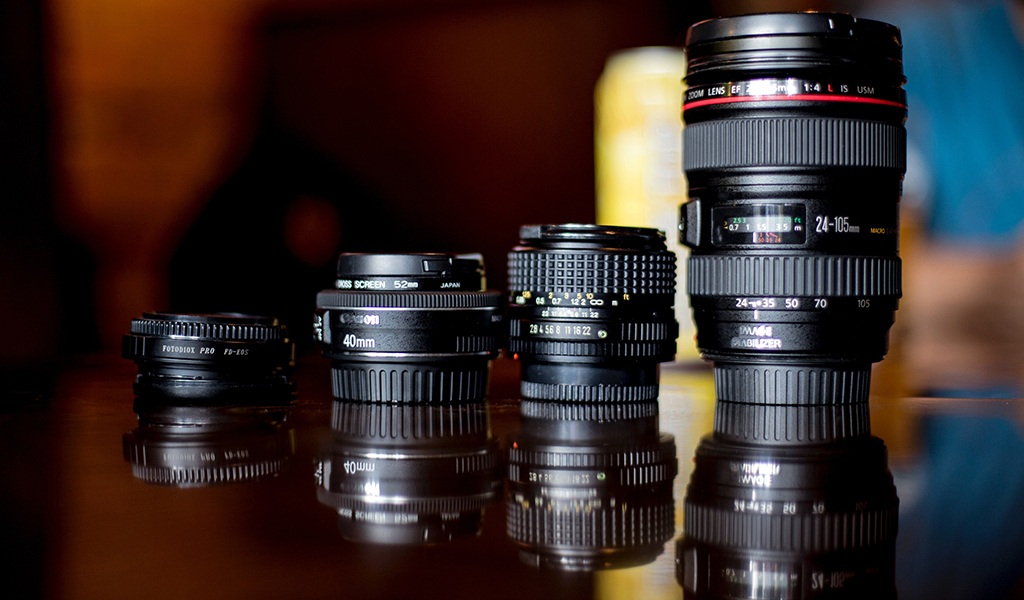Product photography tips - use standard camera lens