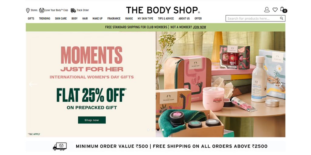 the body shop